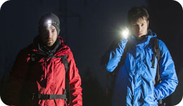 Taschenlampen und Stirnlampen