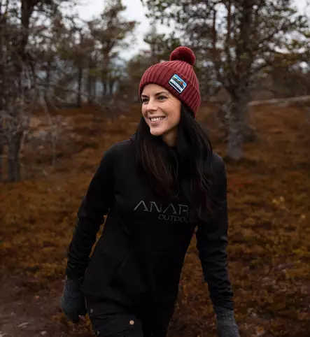 Anar Jussa Pompom, Merino Wool Beanie - Anar päähineet ja Käsineet - 6438014294650 - 2