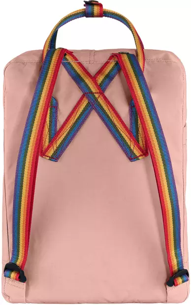 302-907 - Chalk Rose-Rainbow Pattern - Fjällräven Kånken - 7323451165290 - 2