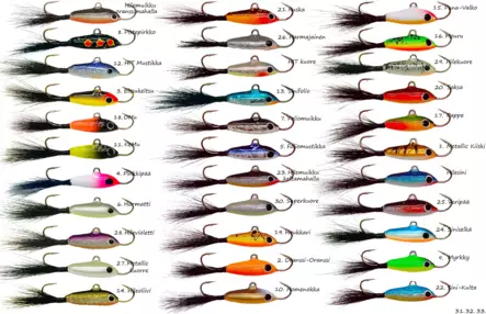 Pilkkipaja Nappula 38mm 5g - Balanspieße, stehende Spieße, Mormyschen - 8949461894921 - 1