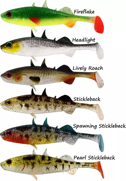 Westin Stanley the Stickleback 9cm st - Jiggar och shad beten - P011-318-000 - 1