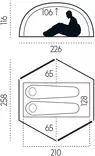 Fjällräven Abisko Friluft 2, UN Blue - Fjällräven tents and sleeping bags - 7323451017070 - 6