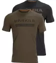 Härkila graphic t-shirt 2-pack - Härkila shirts and underwear - 1601050 - 1