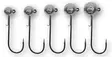 Round Jig Hook, Daiwa Round - Jig accessories - 4027093495090 - 1