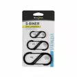 Nite Ize Stainless S-Biner dual carabine - Tält, sovsäckar och hängmattor - 094664009820 - 2
