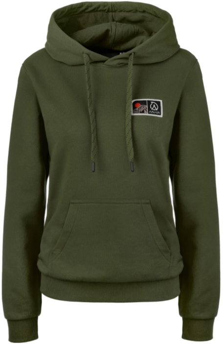 Anar Kero Women's Hoodie, Green - Anar paidat ja alusasut - 6438014369210 - 1