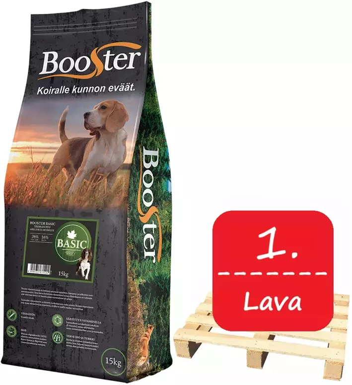 Booster Basic 15kg 1 pallet - 36 Bags -  - 64300318700 - 1