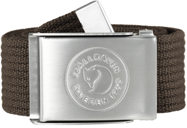 Fjällräven 1960 Logo Belt, Dark Olive - Fjällräven accessories - 7323450849740 - 1