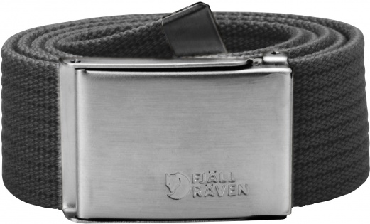 Fjällräven Canvas Belt, Dark Grey - Fjällräven accessories - 7392158678570 - 1