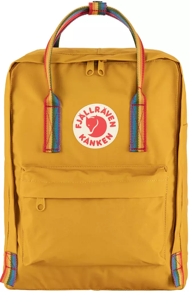 Fjällräven Kånken Rainbow Backpack, Ochre - Fjällräven Kånken - 7323451018060 - 1
