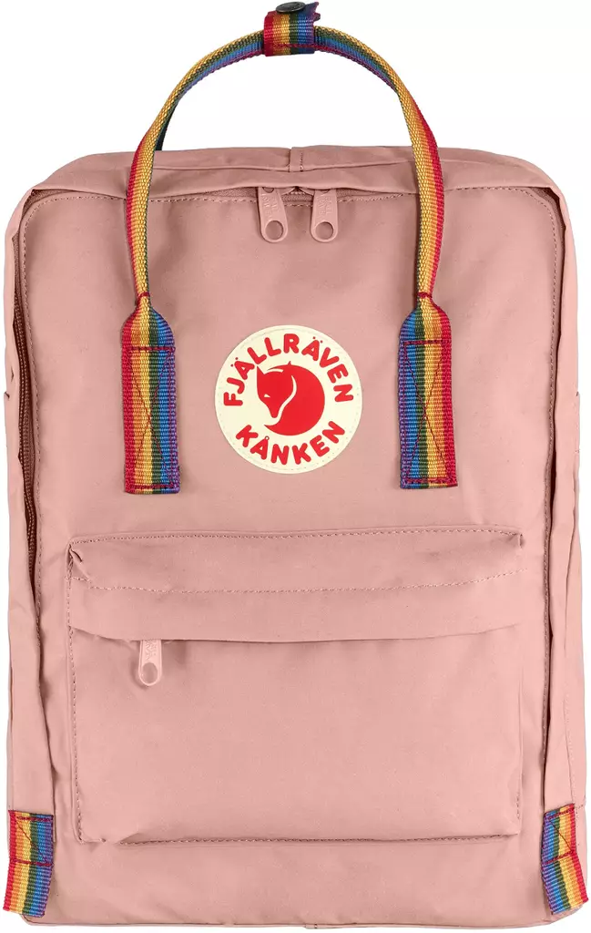 302-907 - Chalk Rose-Rainbow Pattern - Fjällräven Kånken - 7323451165290 - 1