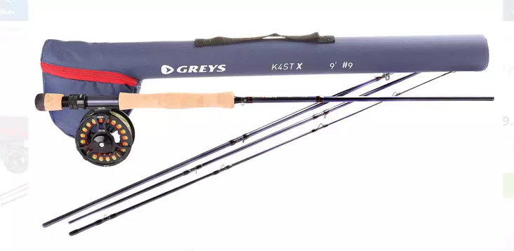 Greys K4ST X 9' 9#, flugfiskeset - Flugfiskespön och set - 043388470720 - 1