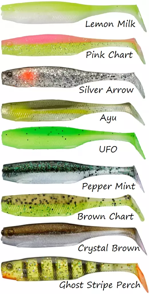 Gunki Peps 70, 7cm 2,5g 7pcs - Jigs and shads - GUNKI-PEPS70 - 1
