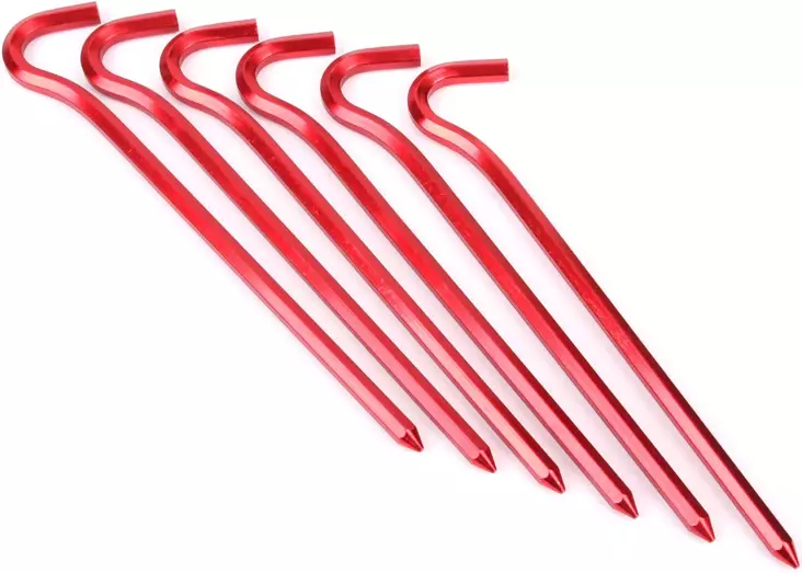 Haghus T34 Tent Pegs (6 pcs) - Tents, sleeping pads & hammocks - 6438212103570 - 1