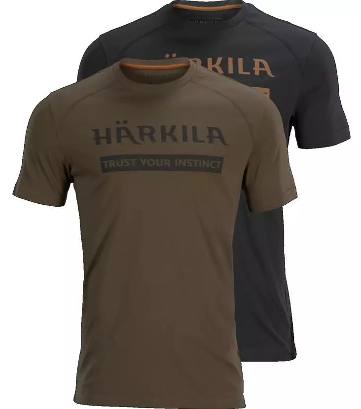 Härkila graphic t-shirt 2-pack - Härkila shirts and underwear - 1601050 - 1