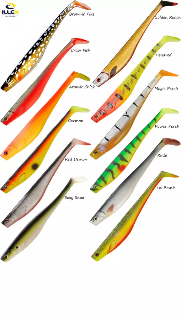 Illex Dexter Shad 34cm 149g - Jiggar och shad beten - ILL-DEX340 - 1