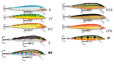 Rapala Original 11cm 6g - Wobblers - 022677137100 - 1