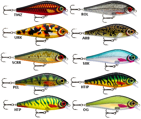 Rapala Super Shadow Rap 16cm 77g - Woblers - 022677294650 - 1