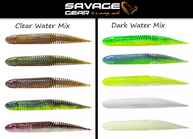 Savage Gear Ned Dragon Tail Slug 8.8 cm - Jigs and shads - 5706301002630 - 1