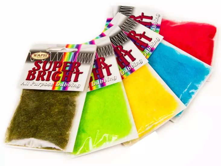 Wapsi Super Bright dubbing - Syntetiska bindmaterial - 05352609720 - 1