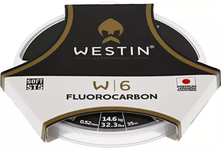 Westin Fluorocarbon Clear 20m 1.05mm - Fishing Lines - L006-3002-000 - 1