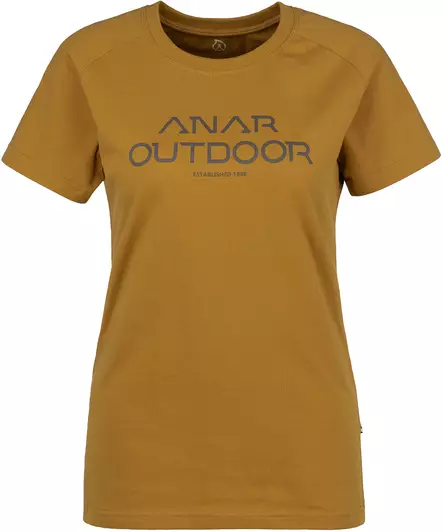 Anar Olos, women's t-shirt, Gold - Anar paidat ja alusasut - 6438014355121 - 1