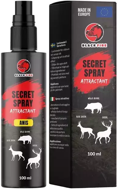 BlackFire Secret Spray lockmedel - Lockmedel och beten - 4250392319921 - 1