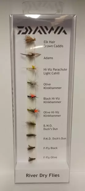 Daiwa Fliegenfischerset, River Trockenfliegen - Fertigfliegen - 5055161887781 - 1