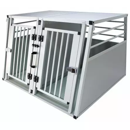 Aluway Dog Transport Crate Two-section - Dog accessories - 7312133770501 - 2