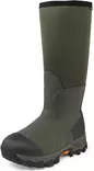Lämpösaapas -50°C, Dark Green - Rubber- & Thermal boots - 191501087261 - 1