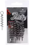 Jiggskruv 10st., 45mm/7mm, Mikado - Jigg tillbehör - 5900637022091 - 1