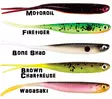 Power Bait Sneak Minnow 3" jig, 6pcs - Jigs and shads - 028632913001 - 1