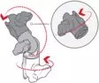 RAM Doppelgelenk 360° B-Größe 1" - RAM-Mounts-Produkte - 793442938771 - 2