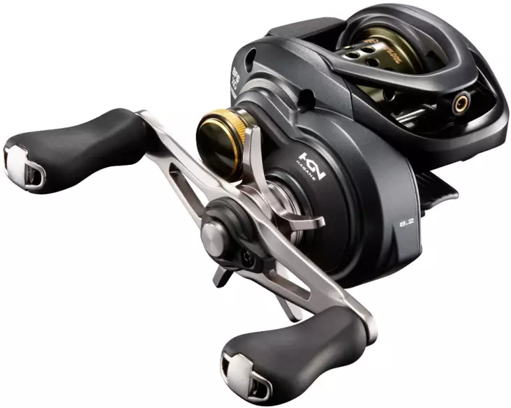 Shimano Curado BFS XG RH, Baitcastingrolle - Casting Multiplier Rollen - 022255253901 - 1