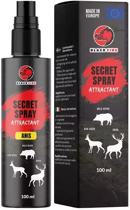 BlackFire Secret Spray lockmedel - Lockmedel och beten - 4250392319921 - 1