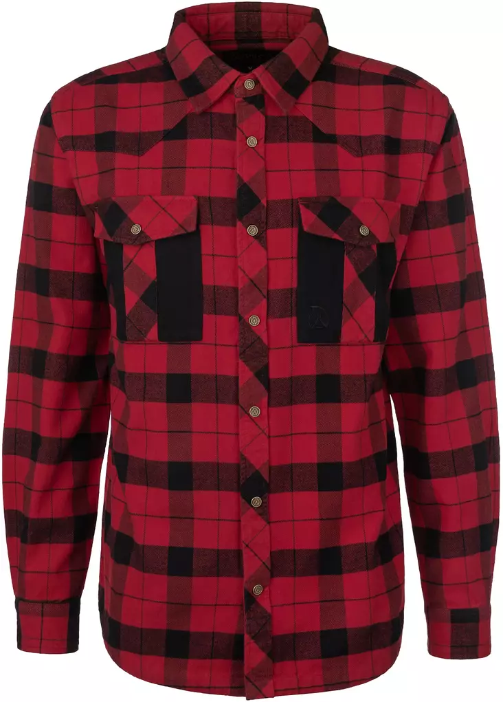 Anar Kevo Red, flanelskjorta - Anar tröjor och underställ - 6438014383131 - 1