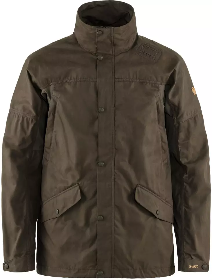 Fjällräven Forest Hybrid jacket, D.Olive - Fjällräven jackets - 86901 - 1