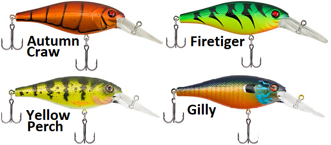 Berkley Bad Shad 5, 5cm 8g - Wobblers - 028632751481 - 1