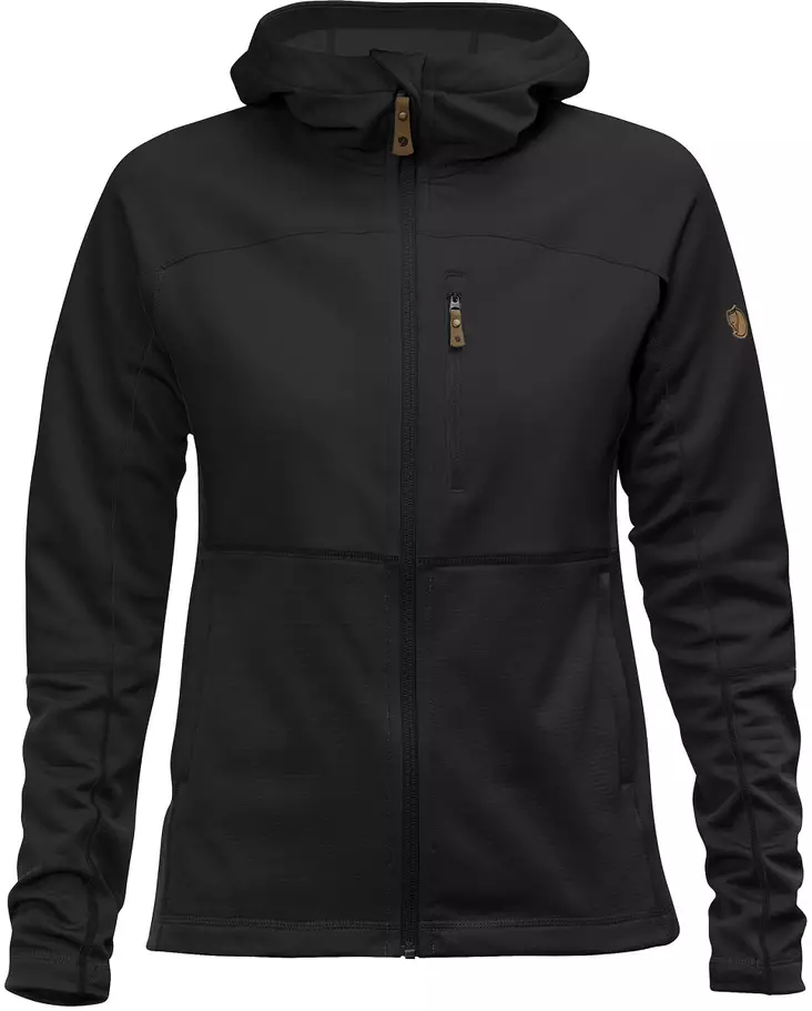 Fjällräven Abisko Trail Fleece W, Black - Fjällräven jackor - 7323450210341 - 1