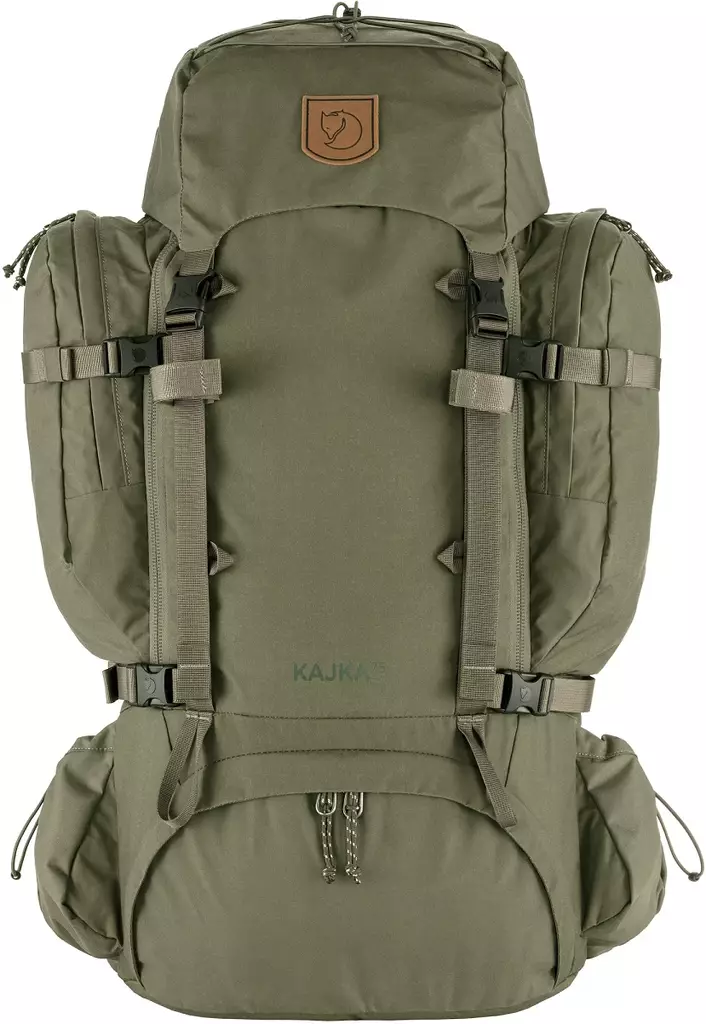 Fjällräven Kajka 75, ryggsäck Green S/M - Fjällräven vandringsryggsäckar - 7323451017681 - 1