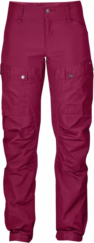 Fjällräven Keb Curved W 420 - Plum - Fjällräven trousers - 7323450110925Anc1 - 1