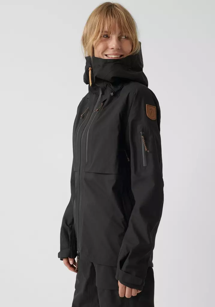 Fjällräven Keb Eco-shell W jacket, Chestnut Womens jacket, 230
