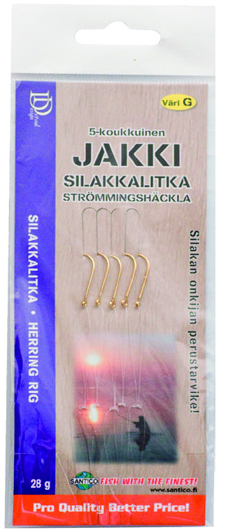 Jakki Strömmingstackel G, 5-krok 28g - Tillbehör för mete - 6430011659081 - 1