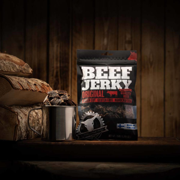 Kuivalihakundi Beef Jerky - Camping food - 6430063300061 - 1