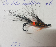 OrMu Jaakko #6 - Ready-made flies - 0699900014561 - 1