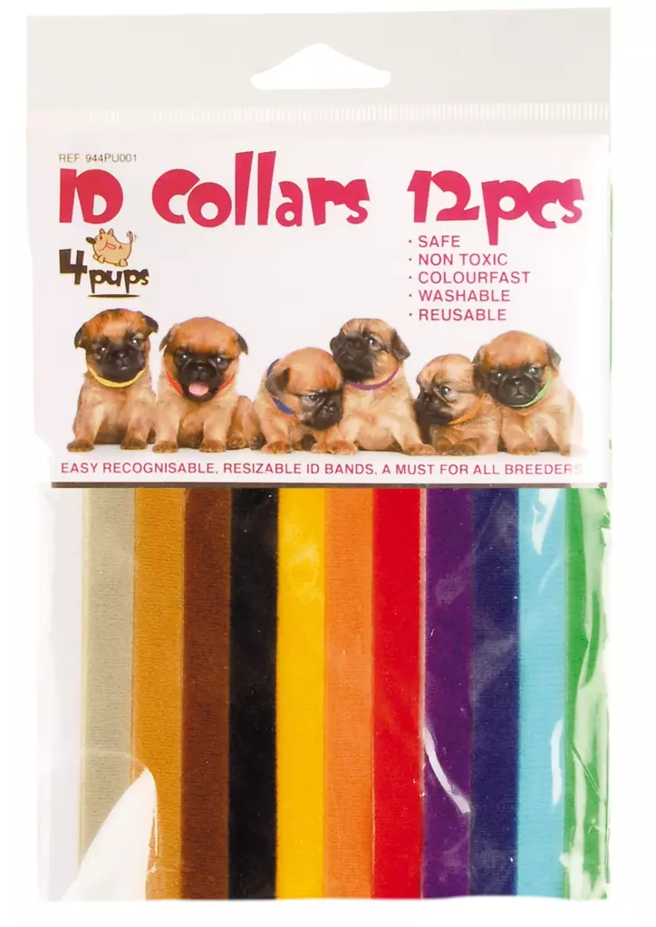 12er Pack Markerhalsband für Hunde - Hundeausrüstung - 5420031917101 - 1