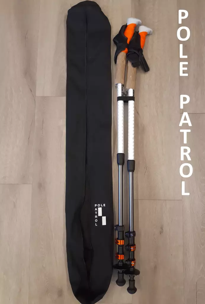 Pole Patrol Cross Walking Pole - Snowshoes and skis - 081 - 1