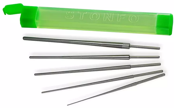Pipe Fly Tying Needles, Stonfo - Fly tying Tools - 8028651018221 - 1
