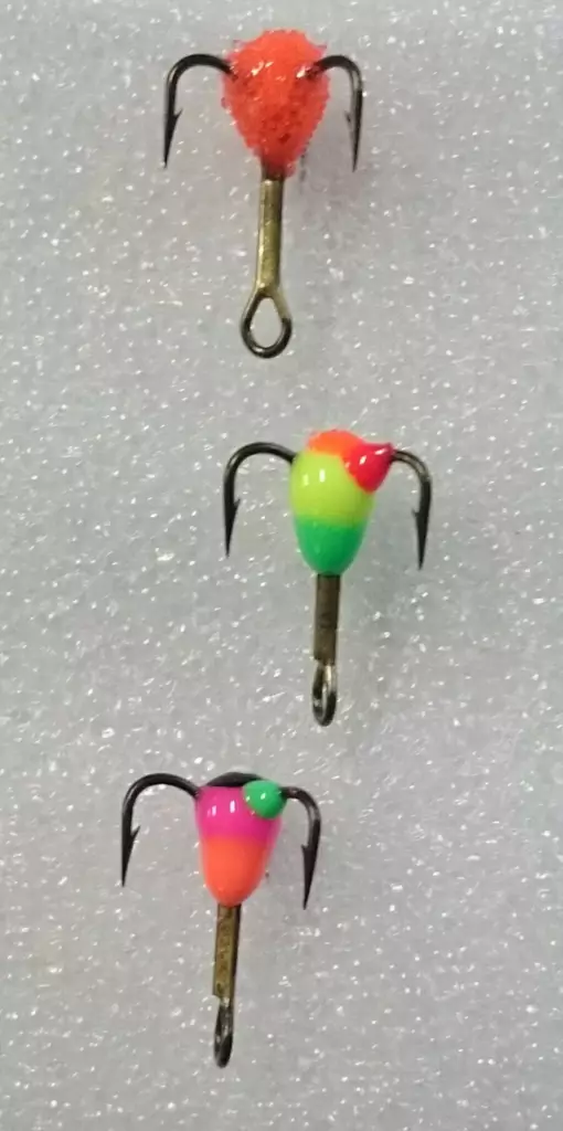 Color hook set, Ahola Fishing VMC8-201 - Balance-, vertical jigs, mormyskas - 8201000001 - 1