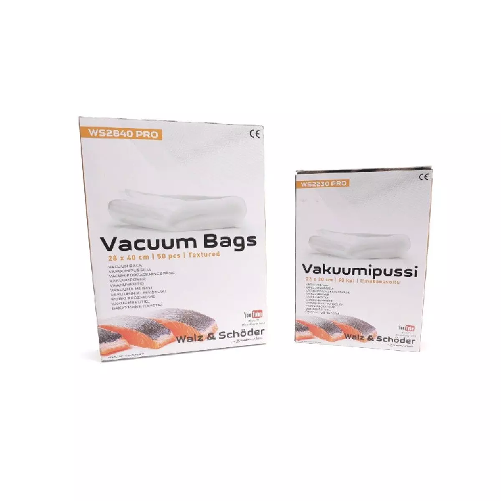 Walz Schöder, vakuumpåsar 22x30cm - Vakuumförpackare och påsar - 6438212105611 - 1